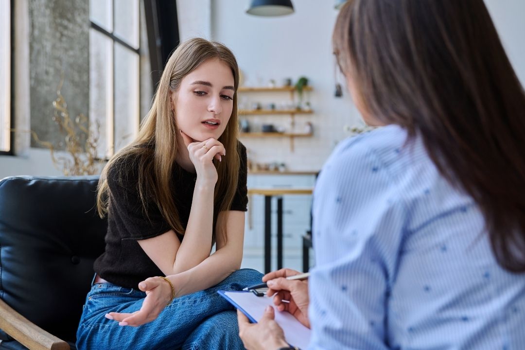 Sessão de psicoterapia